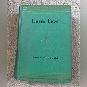 Green Light by Lloyd C. Douglas - Green Clothbound Hardcover